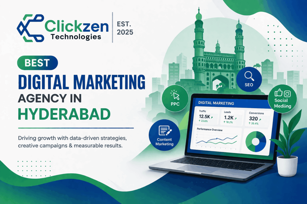 The Best Digital Marketing Agency in Hyderabad That Turns Visitors into Loyal Clients – Clickzen Technologies