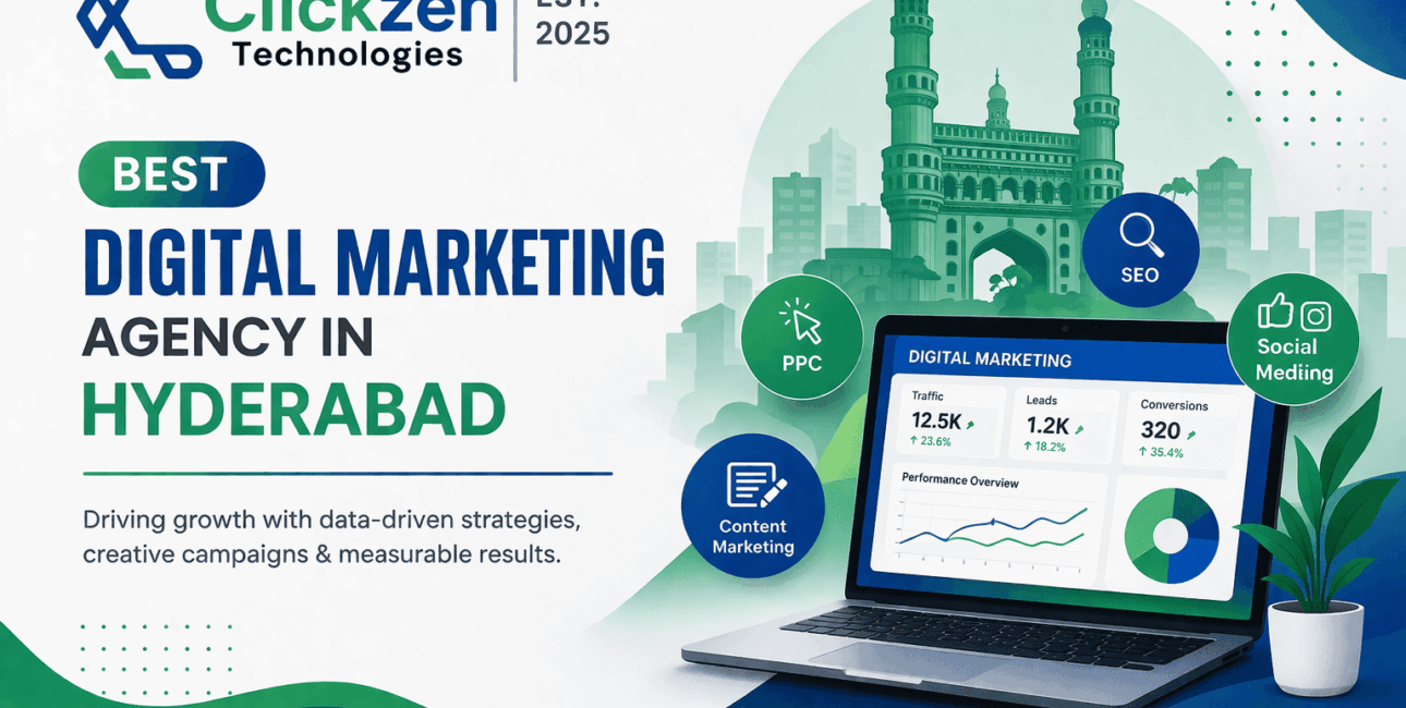 The Best Digital Marketing Agency in Hyderabad That Turns Visitors into Loyal Clients – Clickzen Technologies