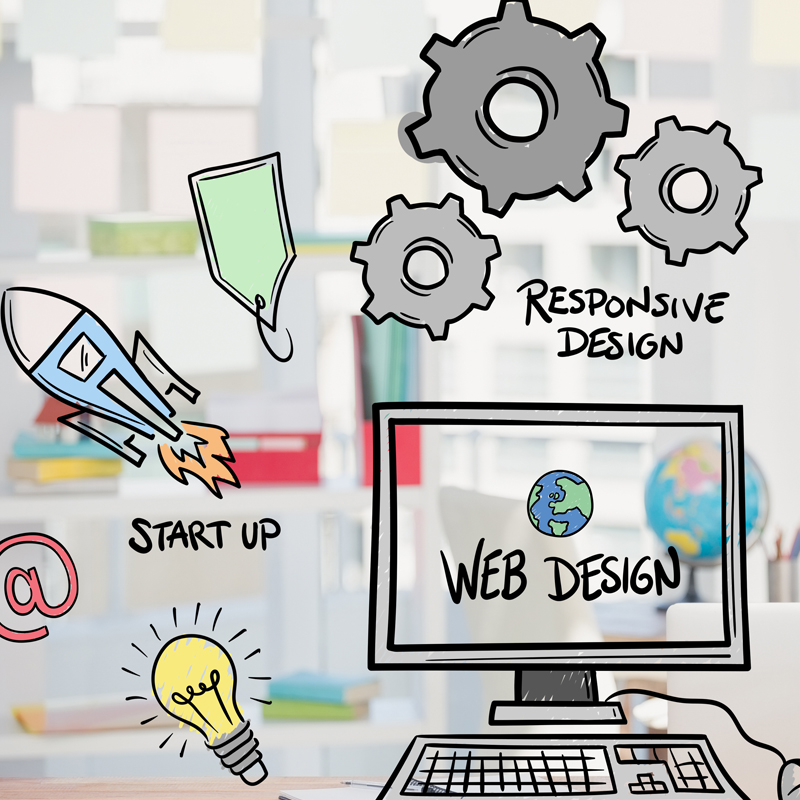 website design company in Hyderabad creating responsive website
